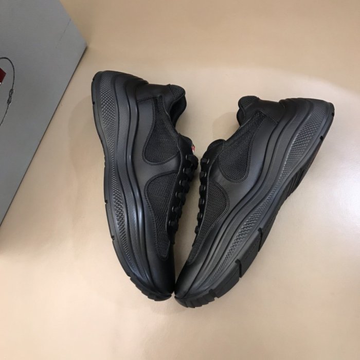 Prada Mens Shoes Sneakers Casual Shoes for Men Luxury Brand Breathable Fashion Sneakers with Original Box
