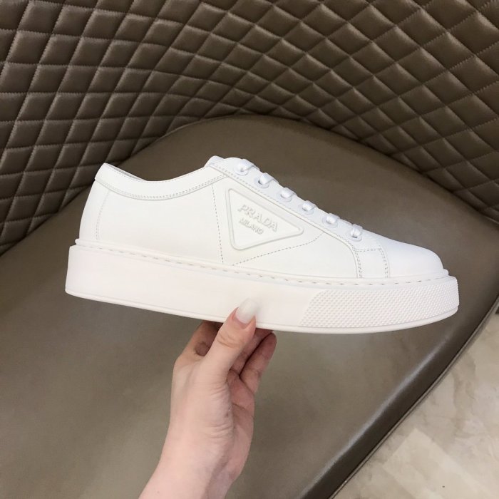 Prada Mens Shoes Sneakers Casual Shoes for Men Luxury Brand Breathable Fashion Sneakers with Original Box