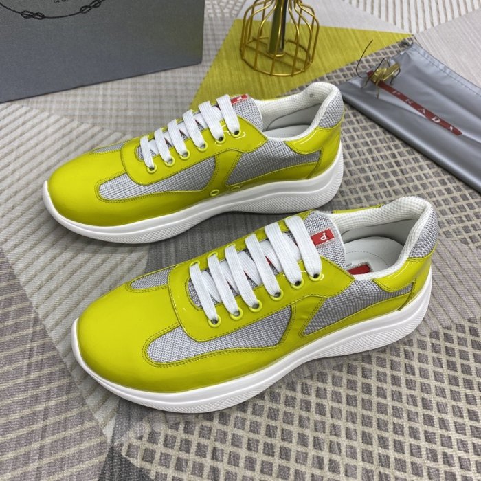 Prada Mens Shoes Sneakers Casual Shoes for Men Luxury Brand Breathable Fashion Sneakers with Original Box