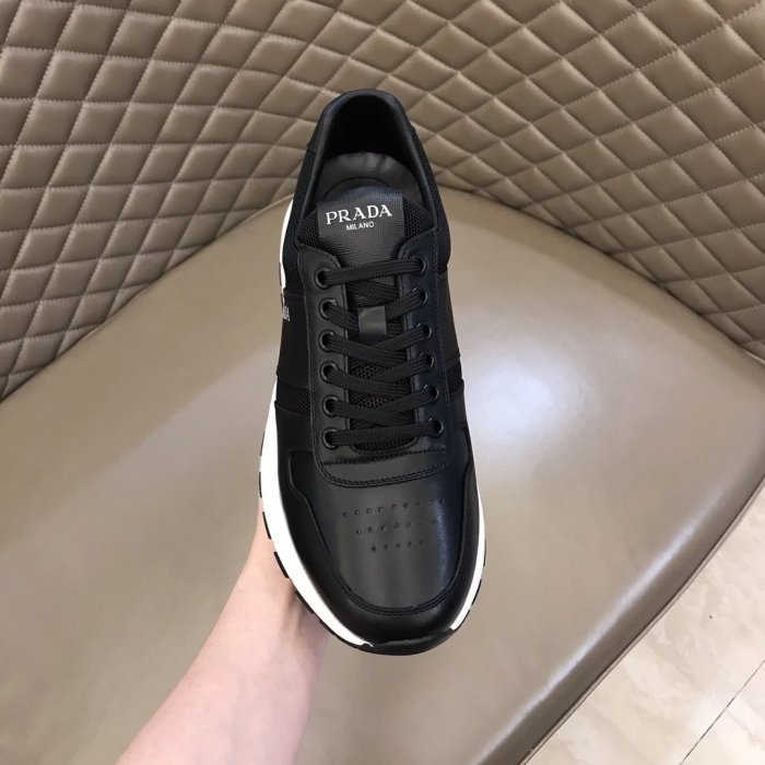 Prada Mens Shoes Sneakers Casual Shoes for Men Luxury Brand Breathable Fashion Sneakers with Original Box
