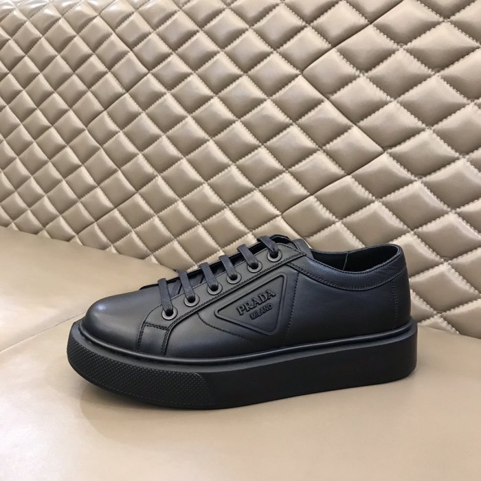 Prada Mens Shoes Sneakers Casual Shoes for Men Luxury Brand Breathable Fashion Sneakers with Original Box