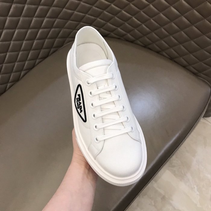 Prada Mens Shoes Sneakers Casual Shoes for Men Luxury Brand Breathable Fashion Sneakers with Original Box