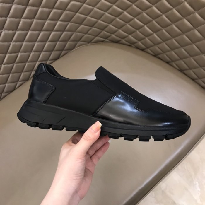 Prada Mens Shoes Sneakers Casual Shoes for Men Luxury Brand Breathable Fashion Sneakers with Original Box