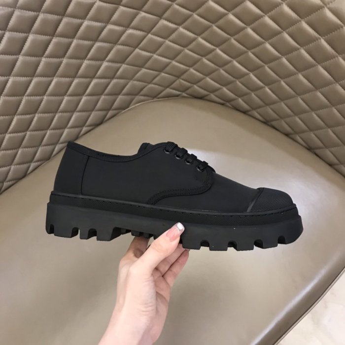 Prada Mens Shoes Sneakers Casual Shoes for Men Luxury Brand Breathable Fashion Sneakers with Original Box