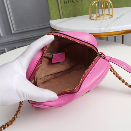 Gucci Womens Bags Luxury Brand GG Multicolor Marmont bag with Original Box