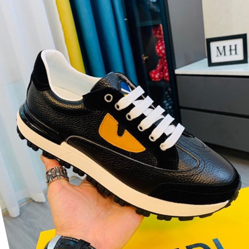 Fendi Mens Shoes Fashion Sneakers Luxury Brand Casual Shoes for Men with Original Box