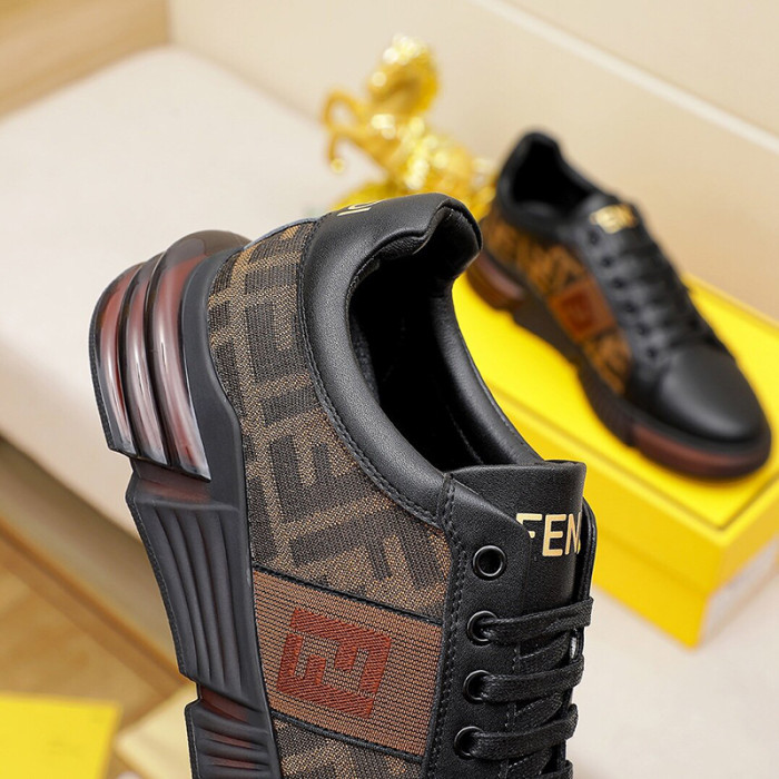 Fendi Mens Shoes Fashion Sneakers Luxury Brand Casual Shoes for Men with Original Box