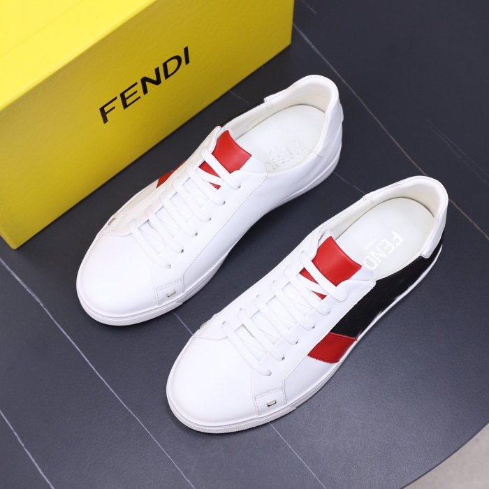 Fendi Mens Shoes Fashion Sneakers Luxury Brand Casual Shoes for Men with Original Box