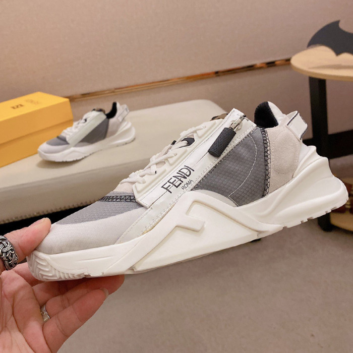 Fendi Mens Shoes Fashion Sneakers Luxury Brand Casual Shoes for Men with Original Box
