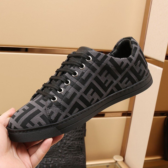 Fendi Mens Shoes Fashion Sneakers Luxury Brand Casual Shoes for Men with Original Box