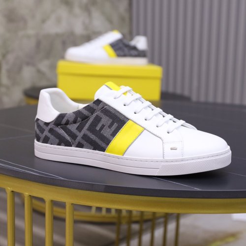 Fendi Mens Shoes Fashion Sneakers Luxury Brand Casual Shoes for Men with Original Box