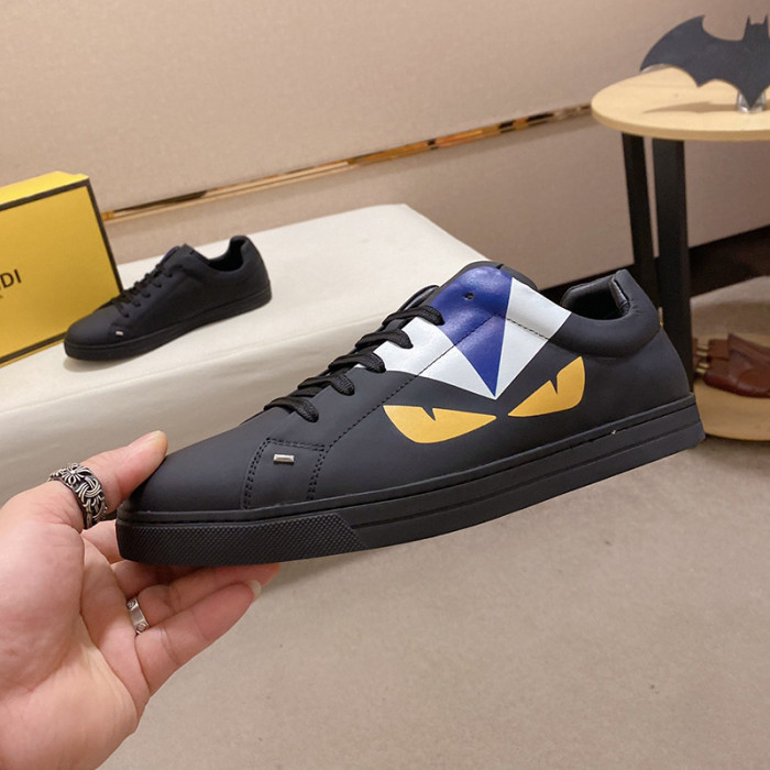 Fendi Mens Shoes Fashion Sneakers Luxury Brand Casual Shoes for Men with Original Box