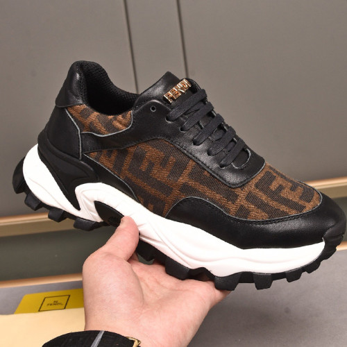 Fendi Mens Shoes Fashion Sneakers Luxury Brand Casual Shoes for Men with Original Box
