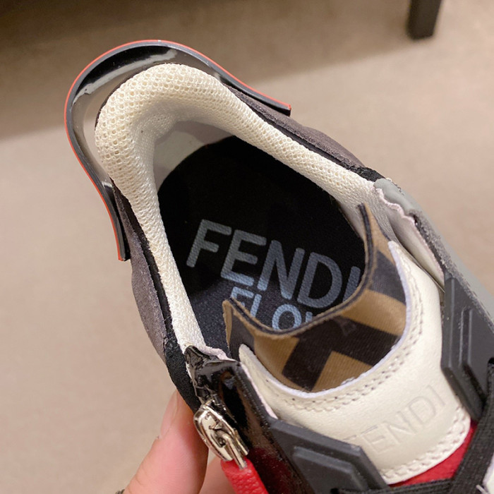 Fendi Mens Shoes Fashion Sneakers Luxury Brand Casual Shoes for Men with Original Box