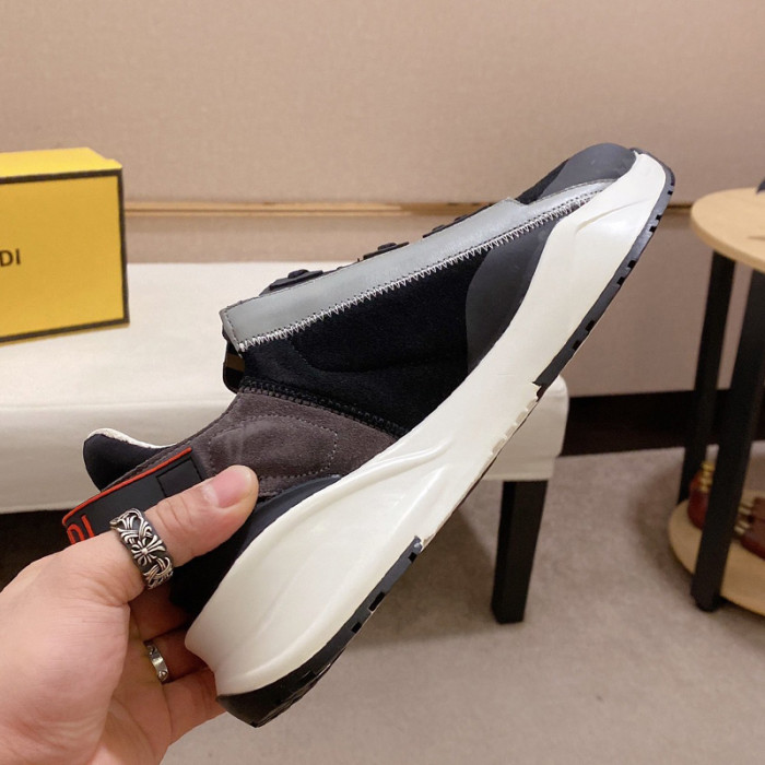 Fendi Mens Shoes Fashion Sneakers Luxury Brand Casual Shoes for Men with Original Box
