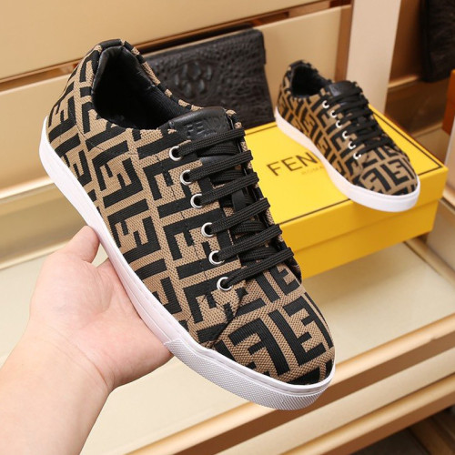 Fendi Mens Shoes Fashion Sneakers Luxury Brand Casual Shoes for Men with Original Box