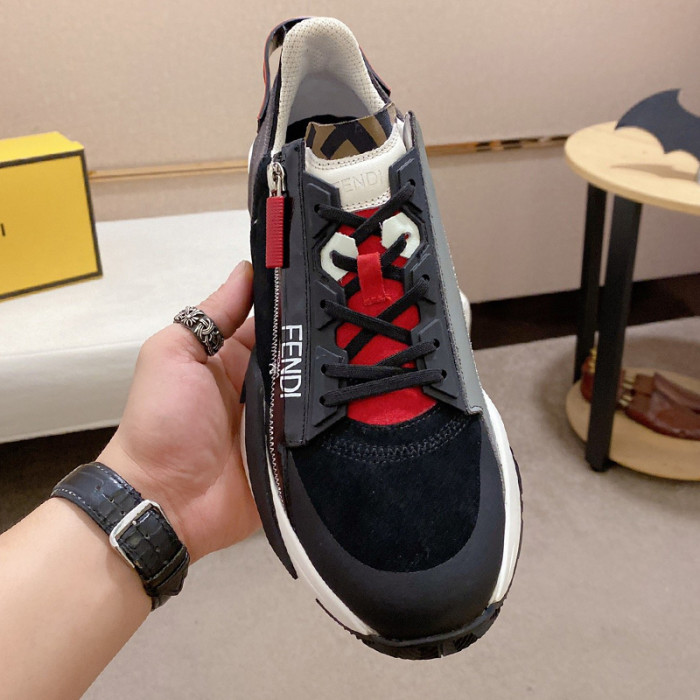 Fendi Mens Shoes Fashion Sneakers Luxury Brand Casual Shoes for Men with Original Box