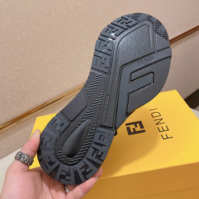 Fendi Mens Shoes Fashion Sneakers Luxury Brand Casual Shoes for Men with Original Box