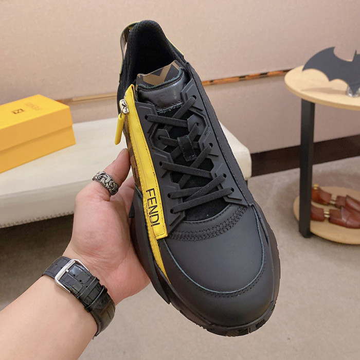 Fendi Mens Shoes Fashion Sneakers Luxury Brand Casual Shoes for Men with Original Box