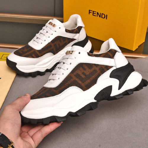 Fendi Mens Shoes Fashion Sneakers Luxury Brand Casual Shoes for Men with Original Box