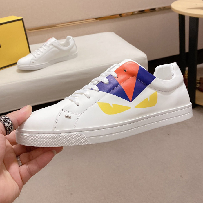 Fendi Mens Shoes Fashion Sneakers Luxury Brand Casual Shoes for Men with Original Box
