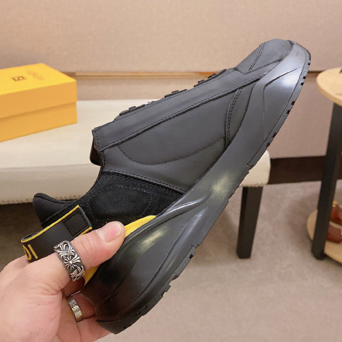 Fendi Mens Shoes Fashion Sneakers Luxury Brand Casual Shoes for Men with Original Box