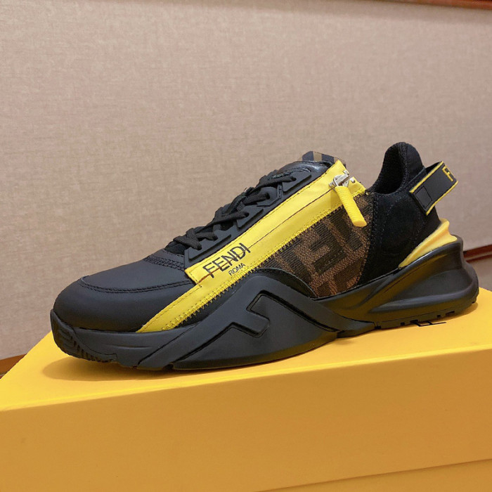 Fendi Mens Shoes Fashion Sneakers Luxury Brand Casual Shoes for Men with Original Box