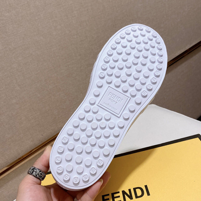 Fendi Mens Shoes Fashion Sneakers Luxury Brand Casual Shoes for Men with Original Box