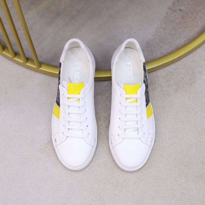 Fendi Mens Shoes Fashion Sneakers Luxury Brand Casual Shoes for Men with Original Box