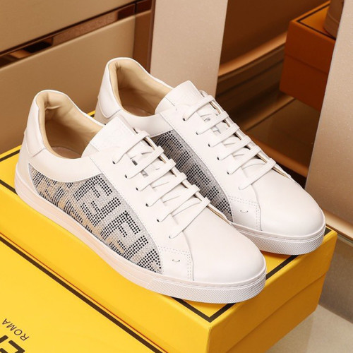 Fendi Mens Shoes Fashion Sneakers Luxury Brand Casual Shoes for Men with Original Box
