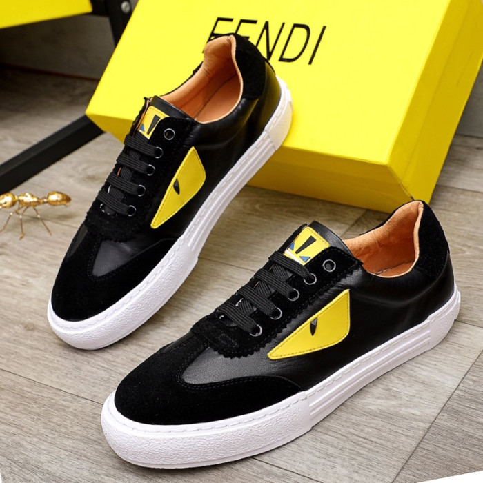 Fendi Mens Shoes Fashion Sneakers Luxury Brand Casual Shoes for Men with Original Box