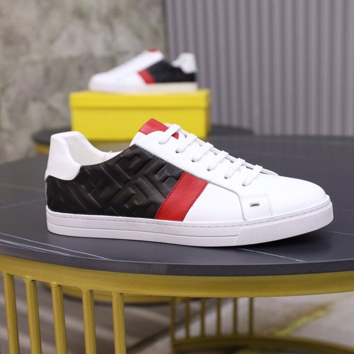 Fendi Mens Shoes Fashion Sneakers Luxury Brand Casual Shoes for Men with Original Box
