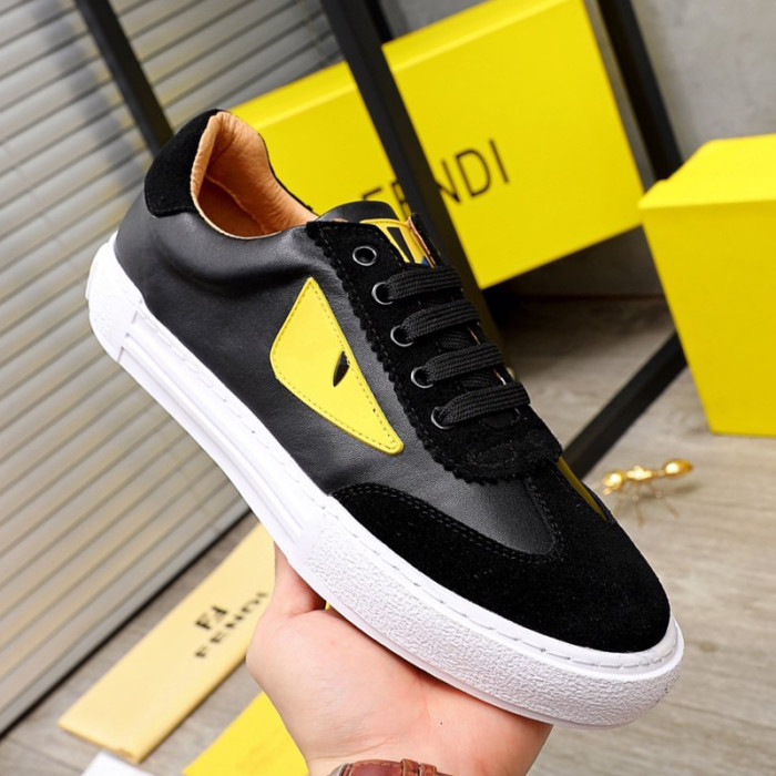Fendi Mens Shoes Fashion Sneakers Luxury Brand Casual Shoes for Men with Original Box