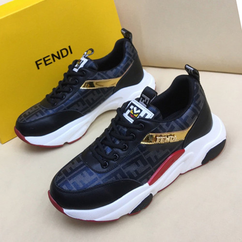 Fendi Mens Shoes Fashion Sneakers Luxury Brand Casual Shoes for Men with Original Box