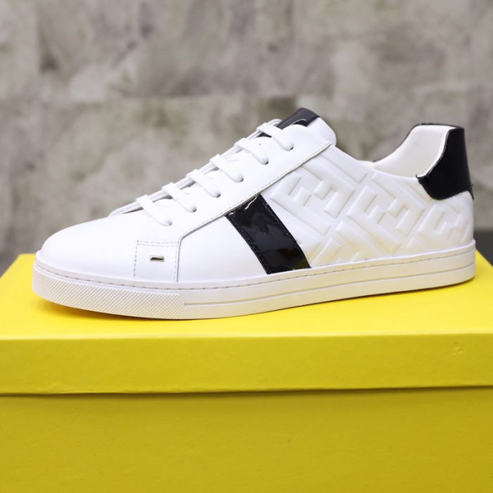 Fendi Mens Shoes Fashion Sneakers Luxury Brand Casual Shoes for Men with Original Box