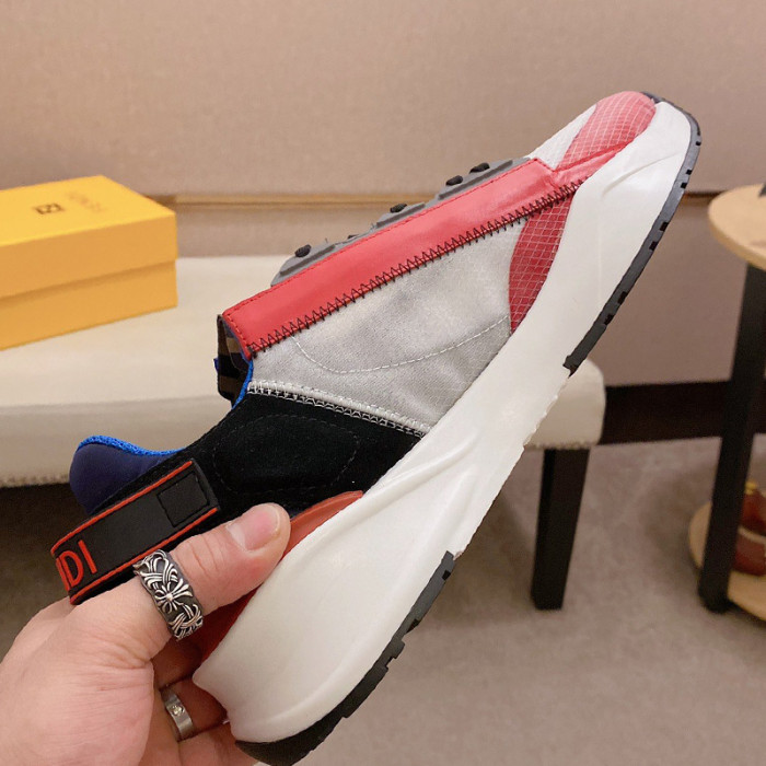 Fendi Mens Shoes Fashion Sneakers Luxury Brand Casual Shoes for Men with Original Box