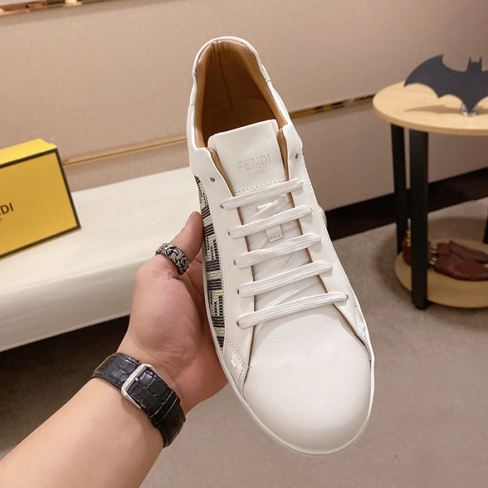 Fendi Mens Shoes Fashion Sneakers Luxury Brand Casual Shoes for Men with Original Box