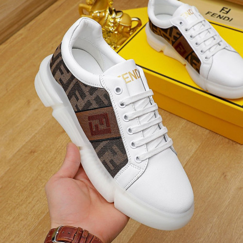 Fendi Mens Shoes Fashion Sneakers Luxury Brand Casual Shoes for Men with Original Box