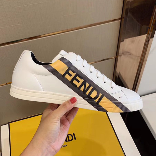 Fendi Mens Shoes Fashion Sneakers Luxury Brand Casual Shoes for Men with Original Box