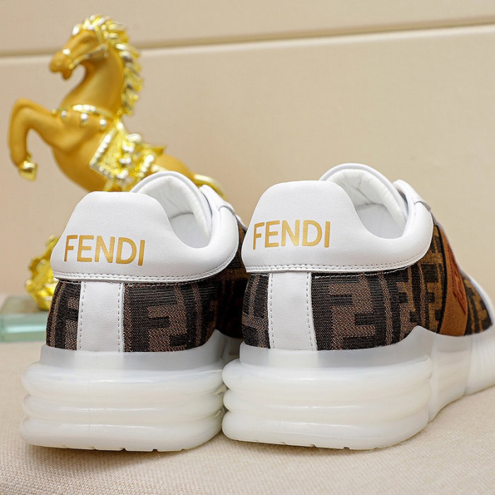 Fendi Mens Shoes Fashion Sneakers Luxury Brand Casual Shoes for Men with Original Box