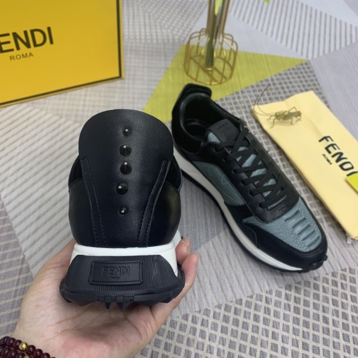 Fendi Mens Shoes Fashion Sneakers Luxury Brand Casual Shoes for Men with Original Box