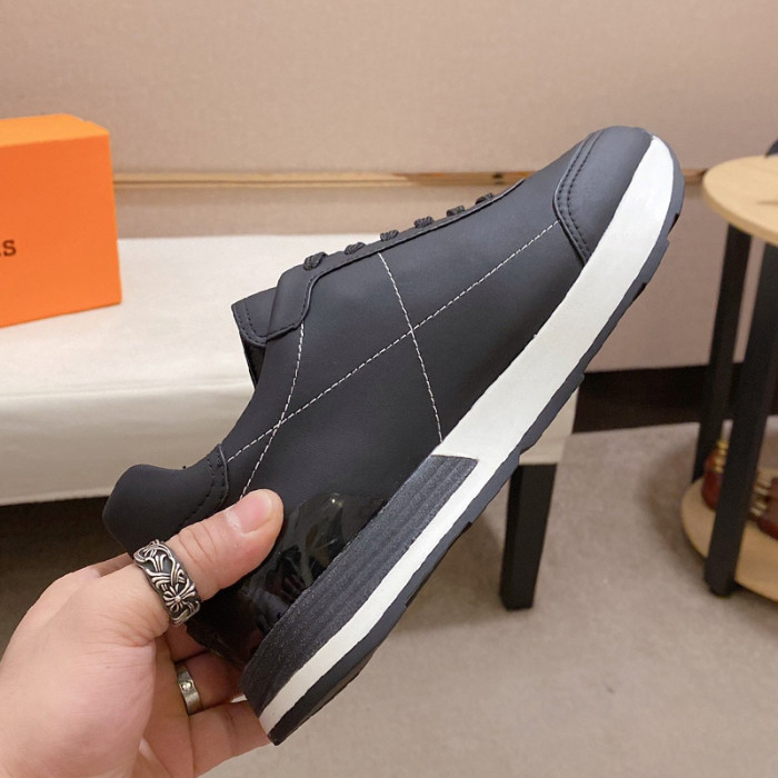 Hermes Mens Casual Shoes Fashion Sneakers Luxury Brand with Original Box