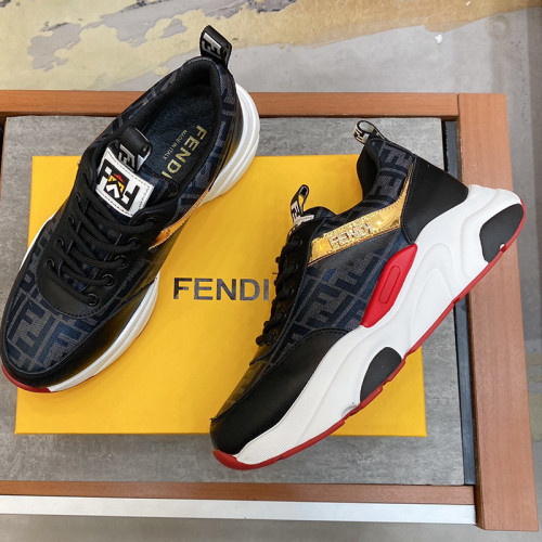 Fendi Mens Shoes Fashion Sneakers Luxury Brand Casual Shoes for Men with Original Box