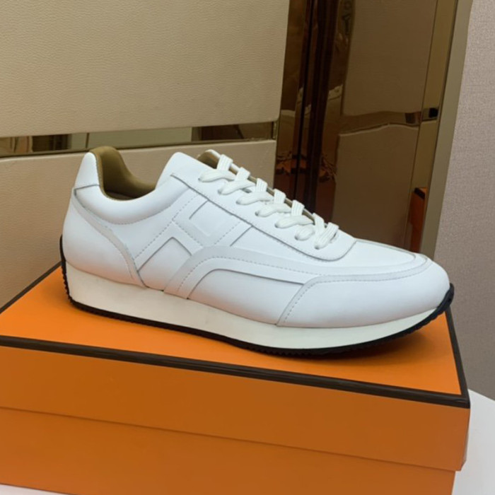 Hermes Mens Casual Shoes Fashion Sneakers Luxury Brand with Original Box