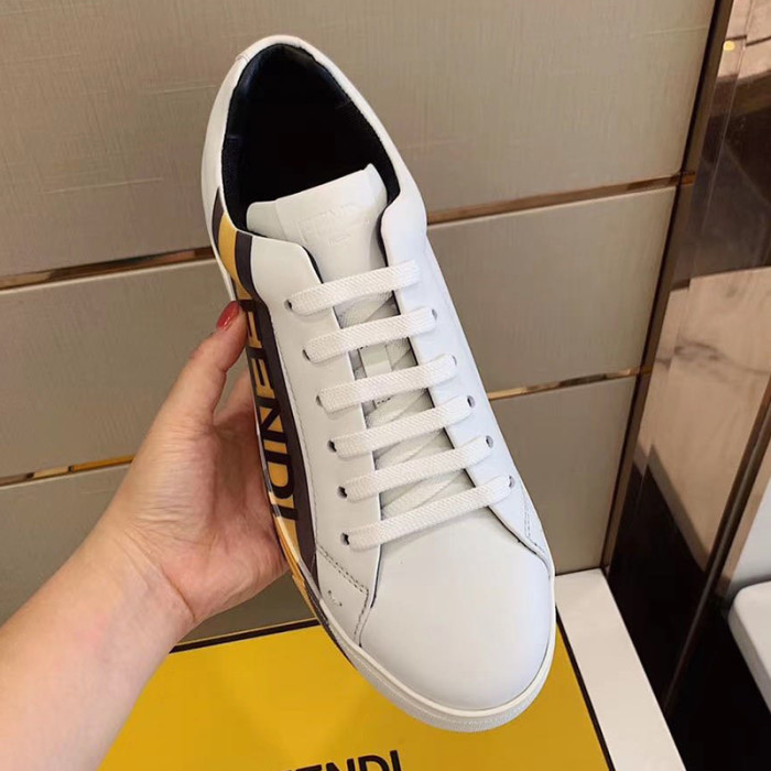 Fendi Mens Shoes Fashion Sneakers Luxury Brand Casual Shoes for Men with Original Box
