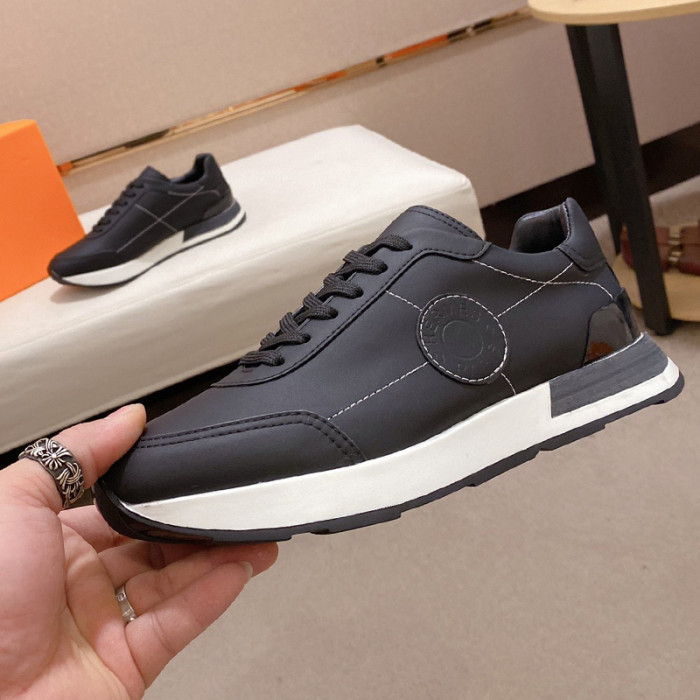 Hermes Mens Casual Shoes Fashion Sneakers Luxury Brand with Original Box