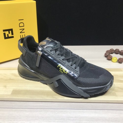 Fendi Mens Shoes Fashion Sneakers Luxury Brand Casual Shoes for Men with Original Box
