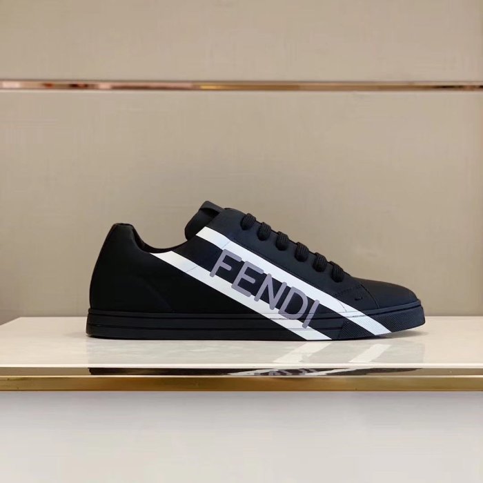 Fendi Mens Shoes Fashion Sneakers Luxury Brand Casual Shoes for Men with Original Box