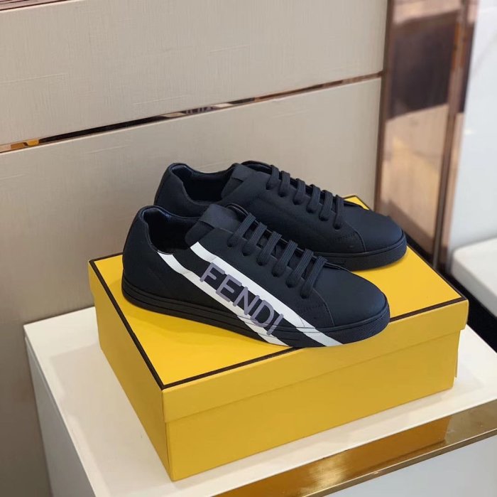 Fendi Mens Shoes Fashion Sneakers Luxury Brand Casual Shoes for Men with Original Box