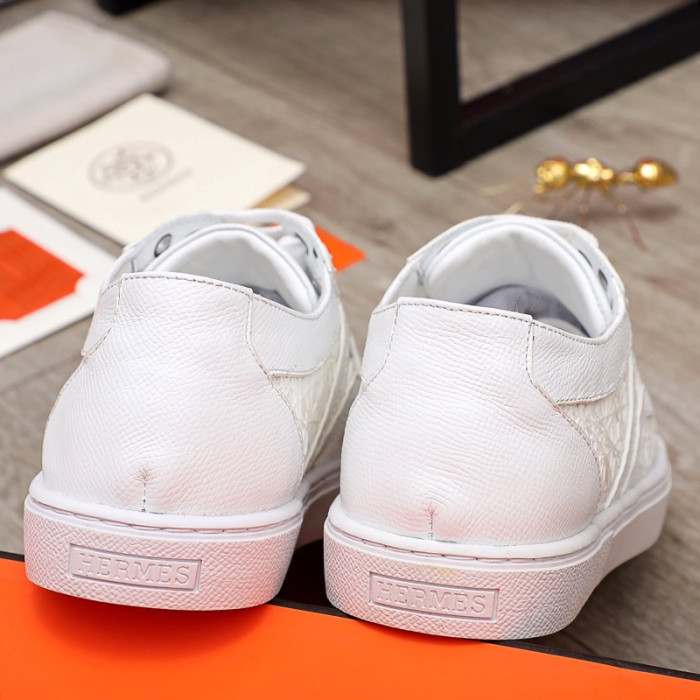 Hermes Mens Casual Shoes Fashion Sneakers Luxury Brand with Original Box